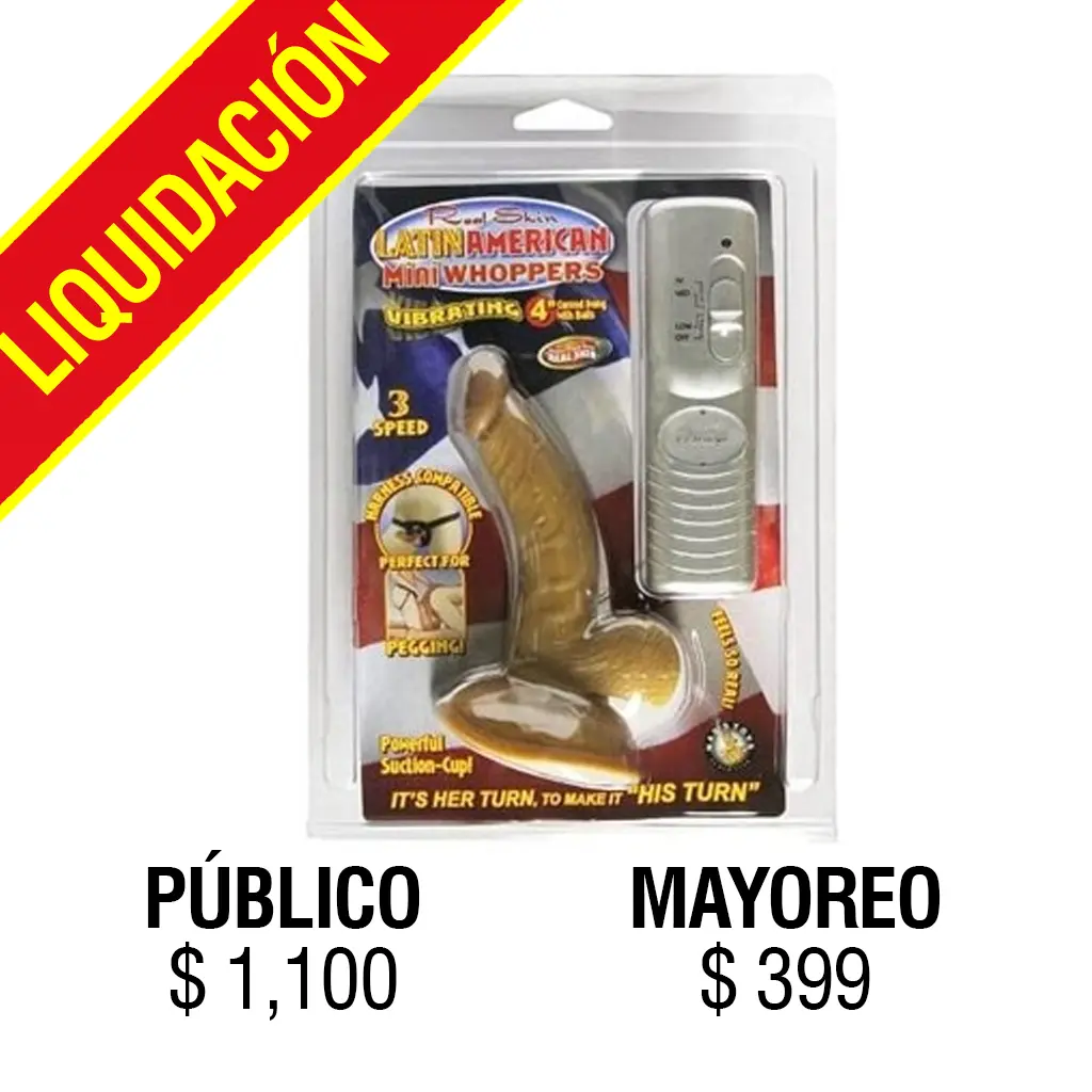 JUGUETES - Latin American Mini Whoopers Curved Dong With Balls