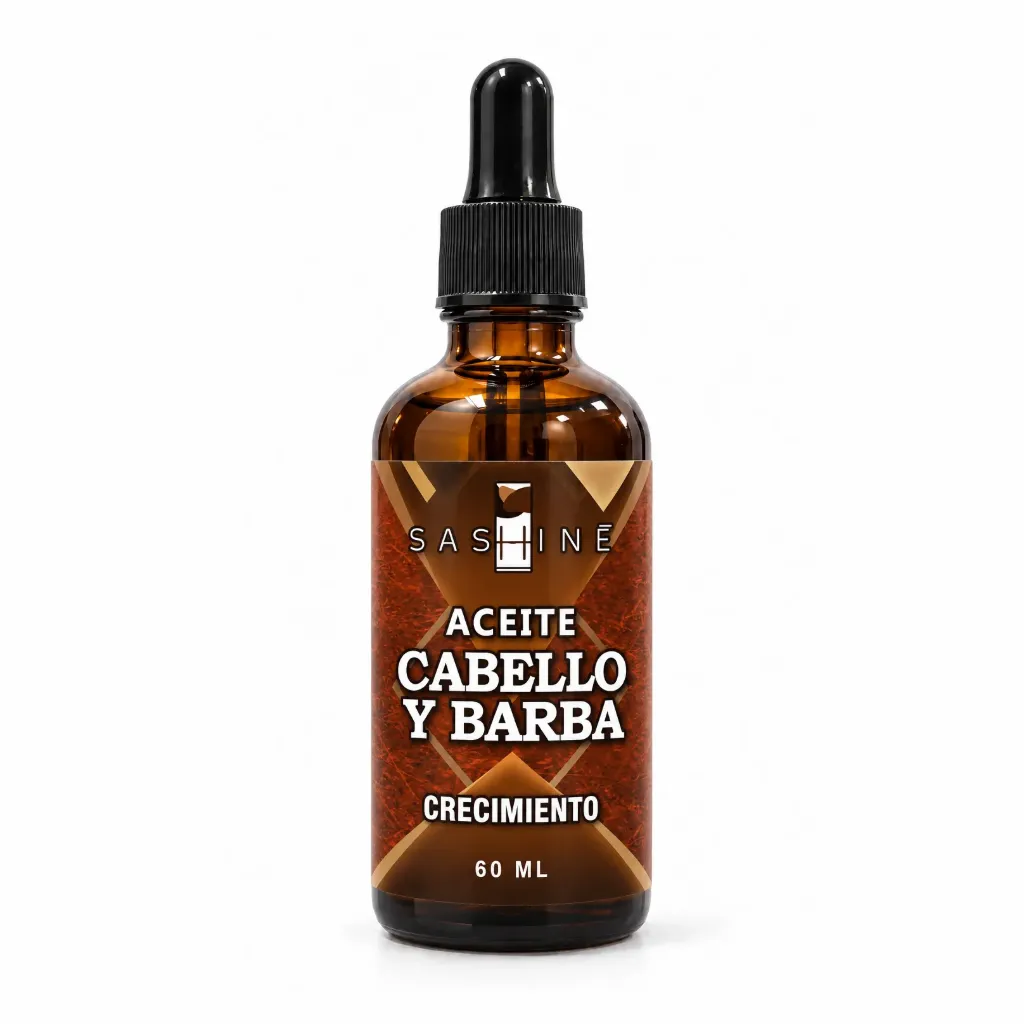 SASHINE ACEITE CABELLO Y BARBA 60ML