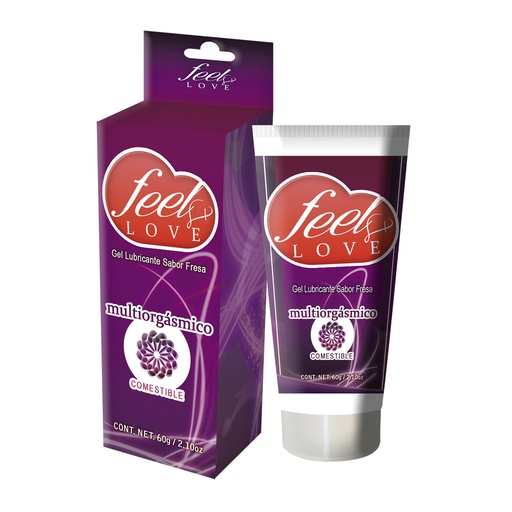 [FEEL-MULT] Lubricante Feel Love 60ml MULTIORGASMICO