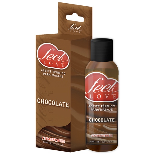 [FEEL-ACCH] Aceite Térmico Feel Love Chocolate 60ml