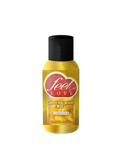 [FEEL-ACMI25] Aceite Térmico Feel Love 25ml MIEL